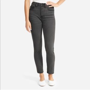 Everlane the high rise straight jean